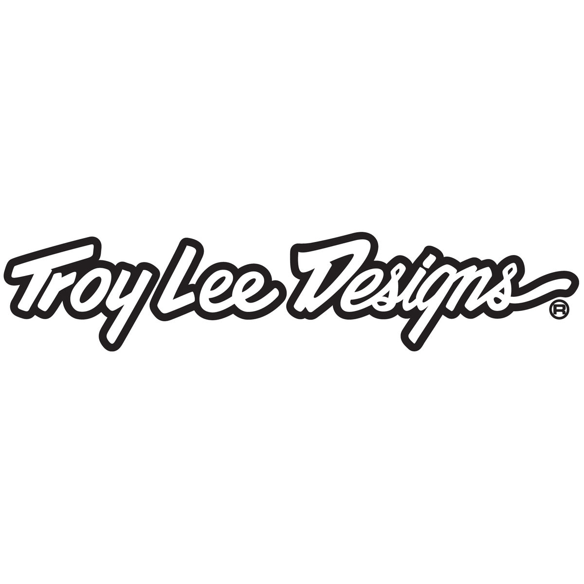 troy lee designs logo black and white