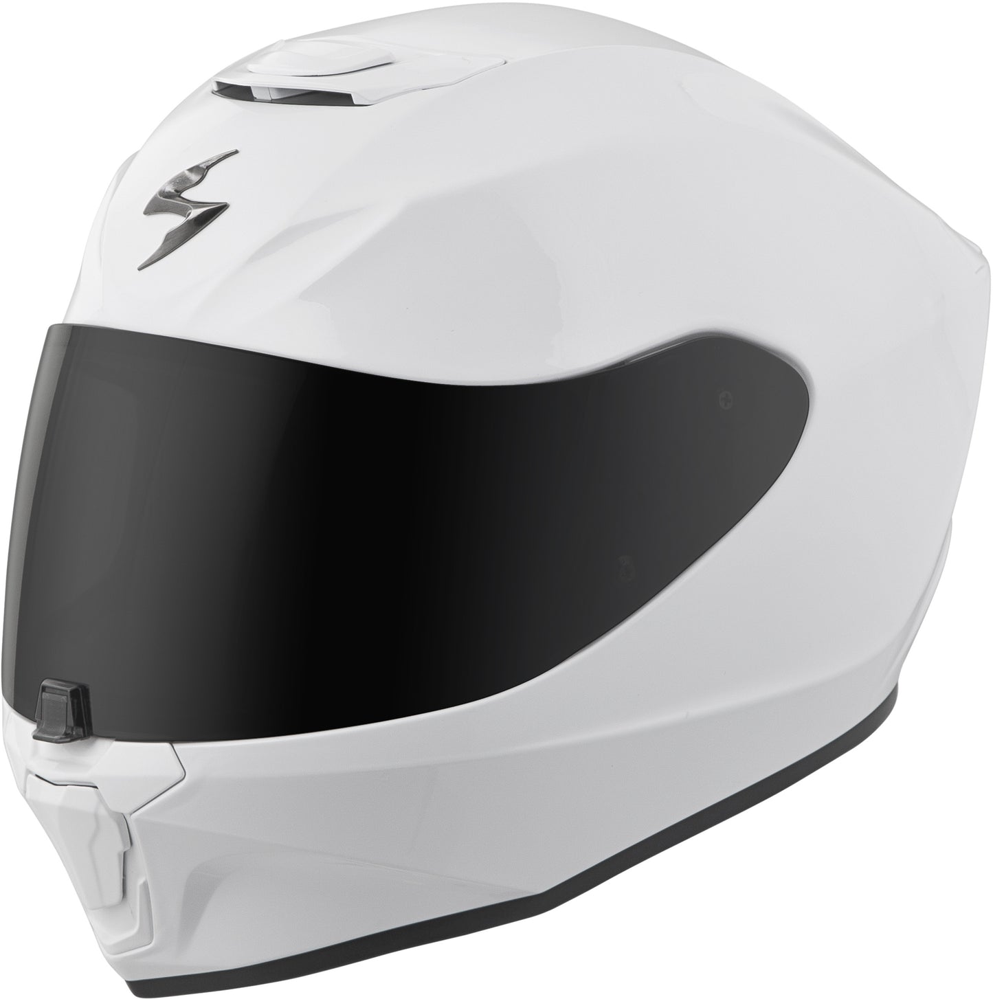 Scorpion EXO-R420 Solid Full-Face Helmet - Gloss White