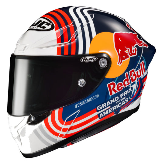 HJC RPHA-1N Red Bull Austin GP Helmet (CLOSEOUT)