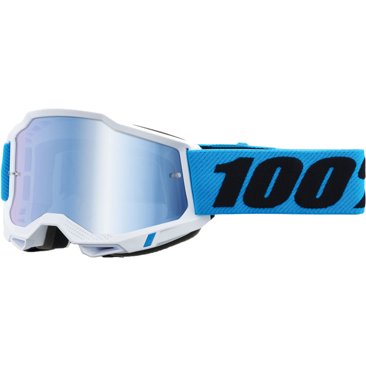 100% Accuri 2 Junior Goggles Novel / Mirror Blue Lens