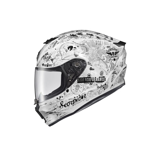 Scorpion EXO EXO-R420 Shake II Helmet - White