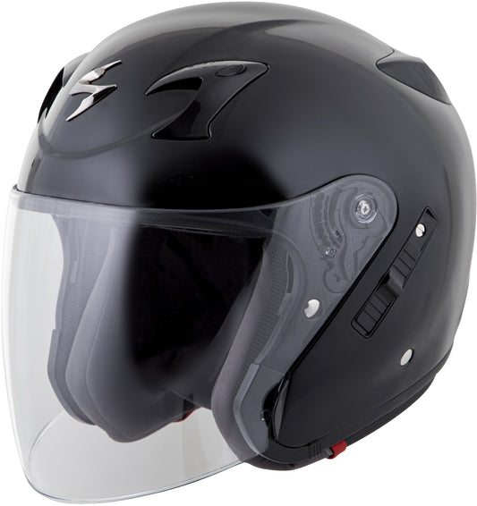 Scorpion EXO-CT220 Solid Open-Face Helmet (CLOSEOUT) - Gloss Black