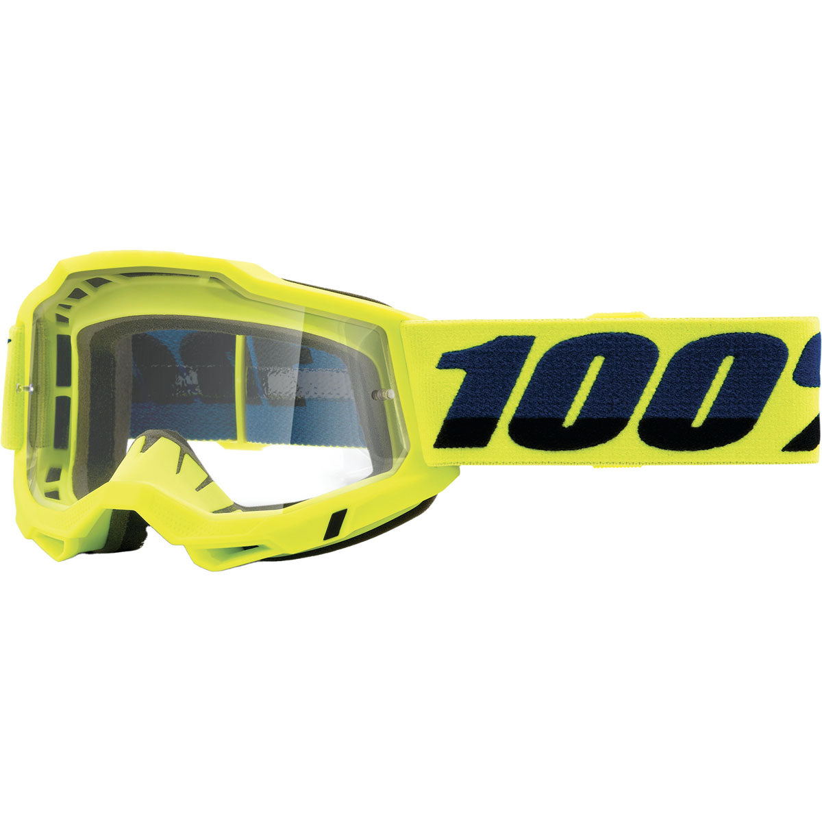 100% Accuri 2 Junior Goggles Fluo Yellow / Clear Lens