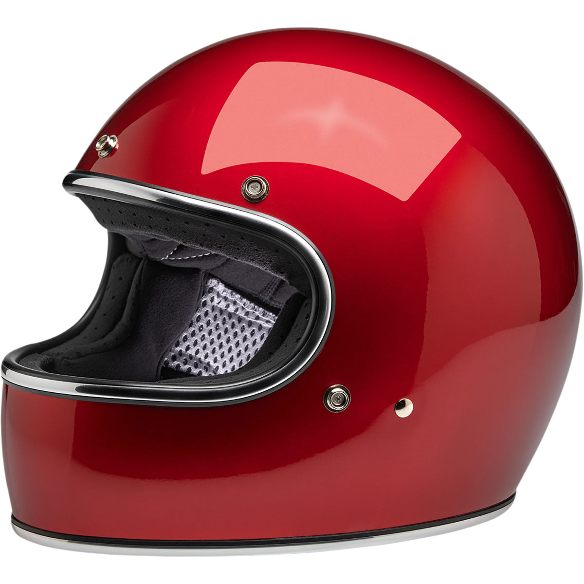 Biltwell Gringo Helmet CLOSEOUT - Metallic Cherry Red