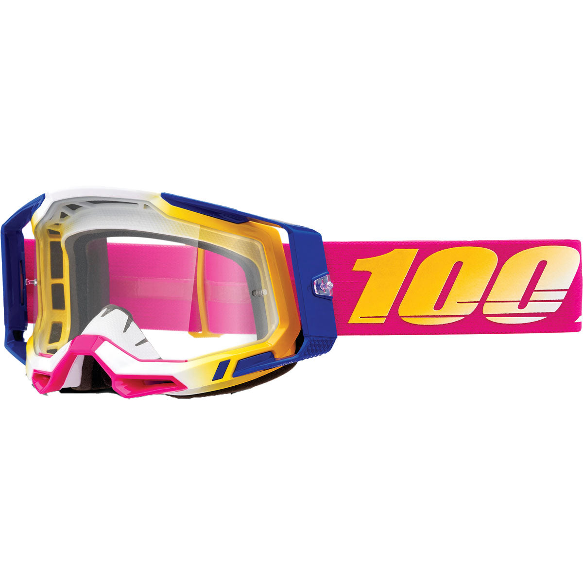 100% Racecraft 2 Goggles Mission / Clear Lens