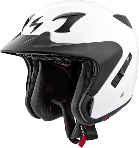 Scorpion EXO-CT220 Solid Open-Face Helmet (CLOSEOUT) - Gloss White