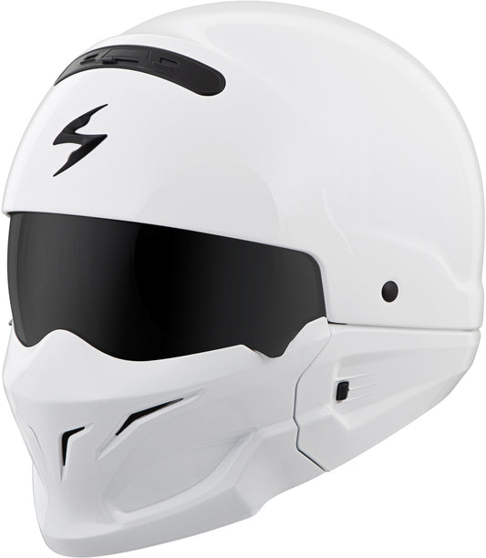 Scorpion EXO Covert Solid Open-Face Helmet (CLOSEOUT) - Gloss White