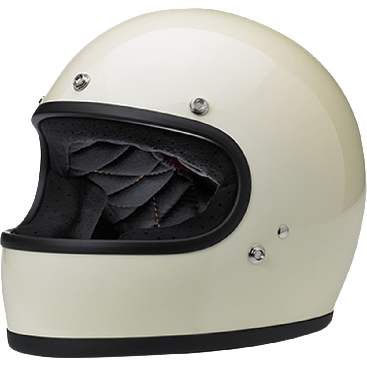 Biltwell Gringo Helmet CLOSEOUT - Gloss Vintage White