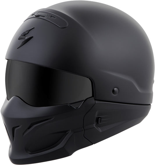 Scorpion EXO Covert Solid Open-Face Helmet (CLOSEOUT) - Matte Black