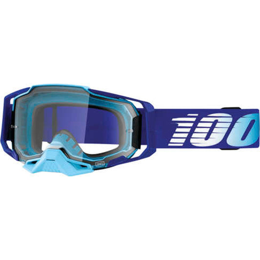 100% Armega Goggles - Royal / Clear Lens Royal / Clear Lens