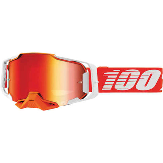100% Armega Goggles - Regal / Mirrored Red Lens Regal / Mirrored Red Lens