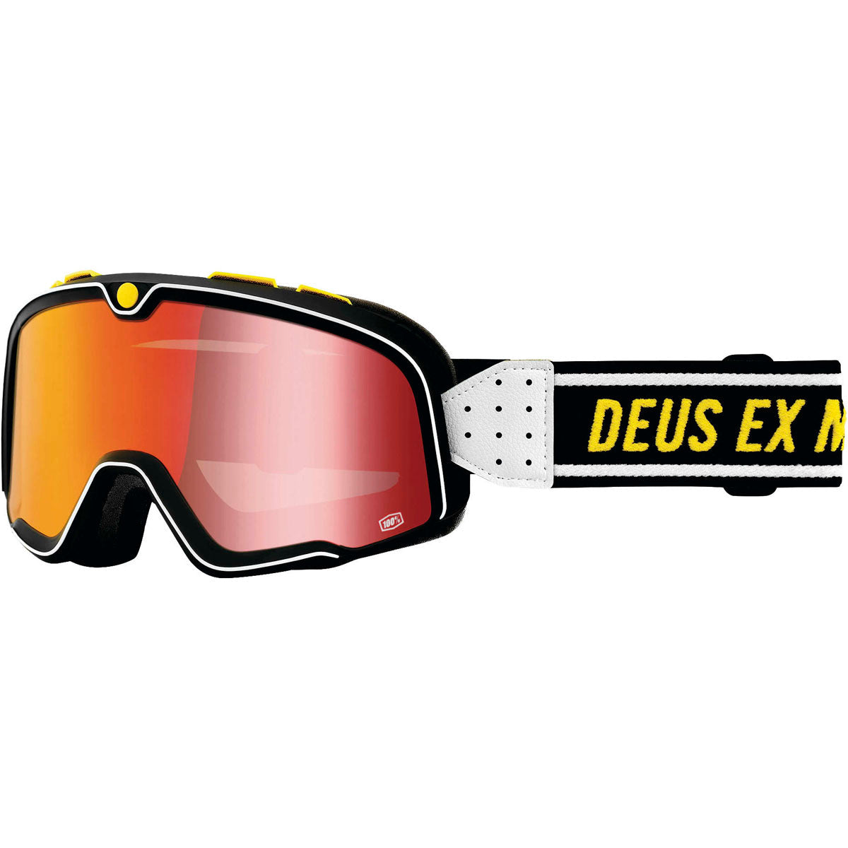 100% Barstow Goggles Deus / Red Mirror Lens