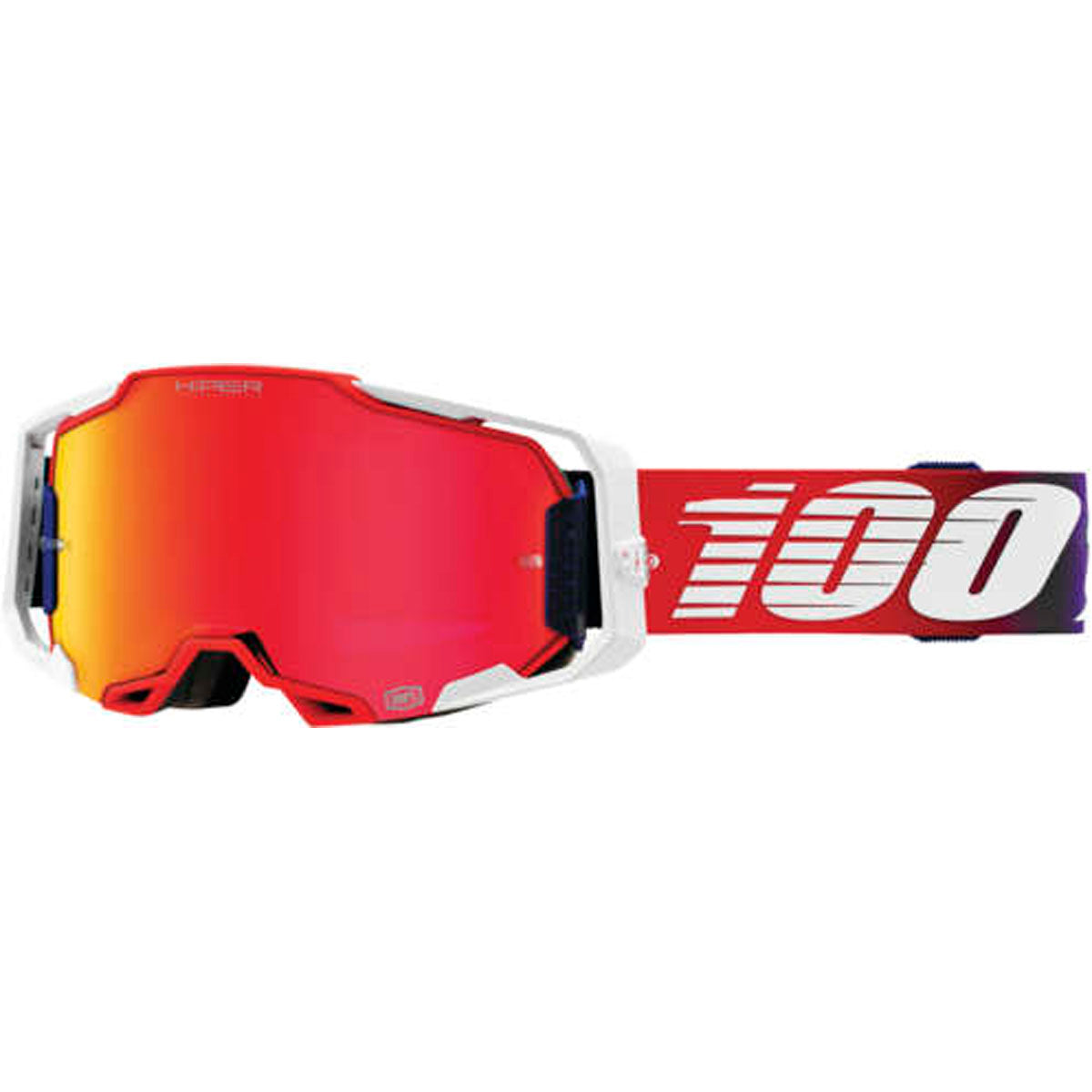 100% Armega Goggles - Factory / Hiper Red Lens Factory / Hiper Red Lens