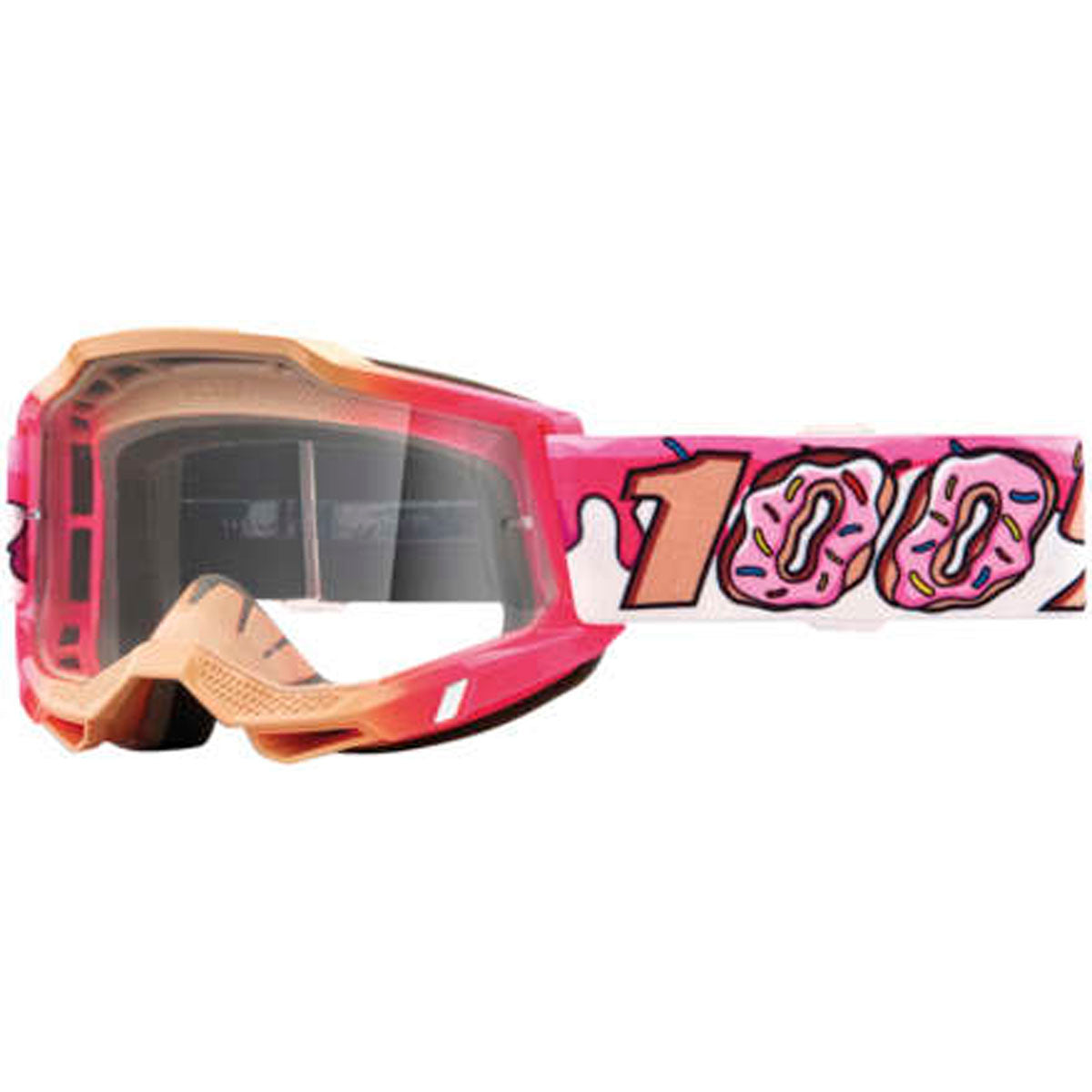 100% Accuri 2 Goggles Donut / Clear Lens