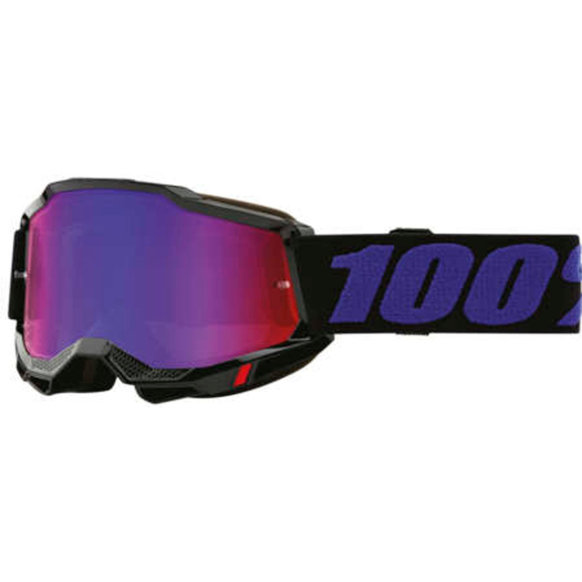100% Accuri 2 Goggles Moore / Red/Blue Mirrored Lens