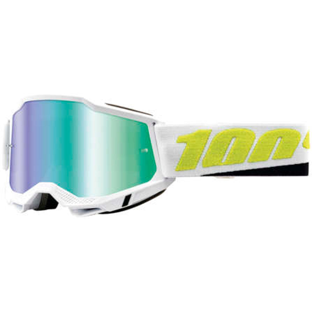 100% Accuri 2 Goggles Peyote / Green Mirrored Lens