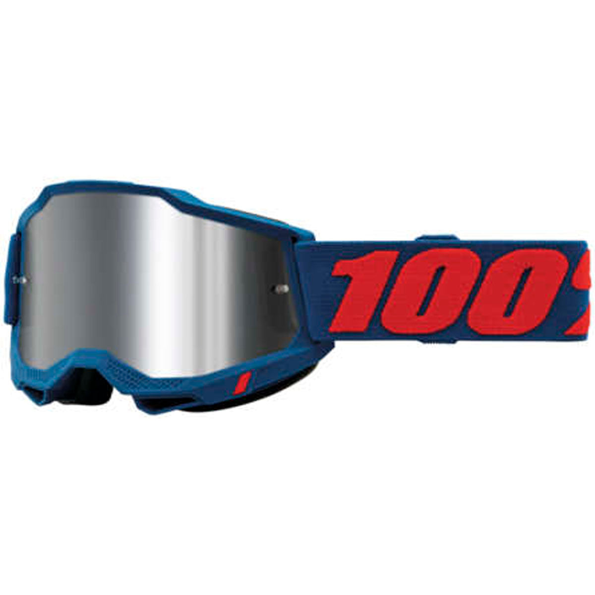 100% Accuri 2 Goggles Odeon / Flash Silver Mirrored Lens