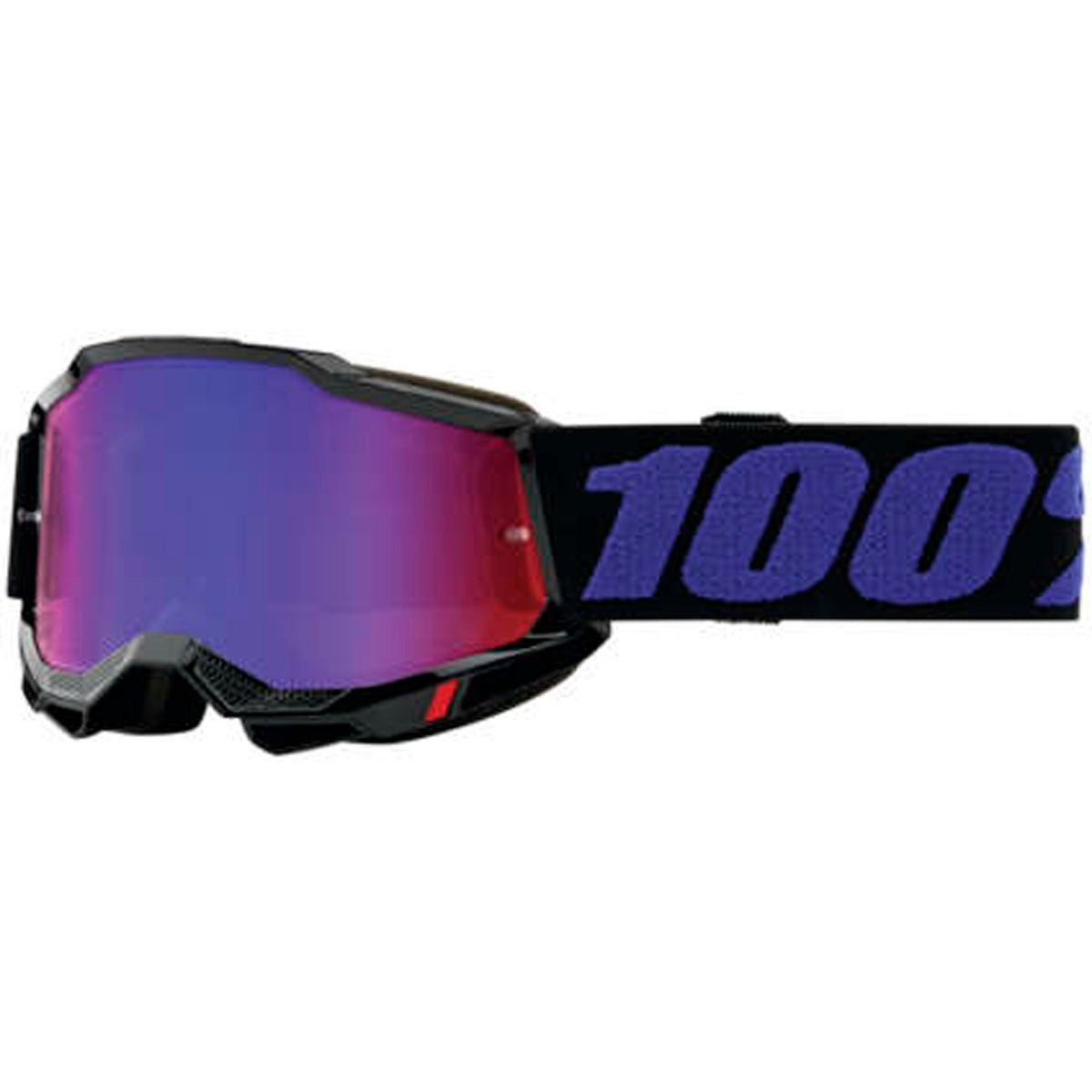 100% Youth Accuri 2 Goggles Moore / Red/Blue Mirrored Lens