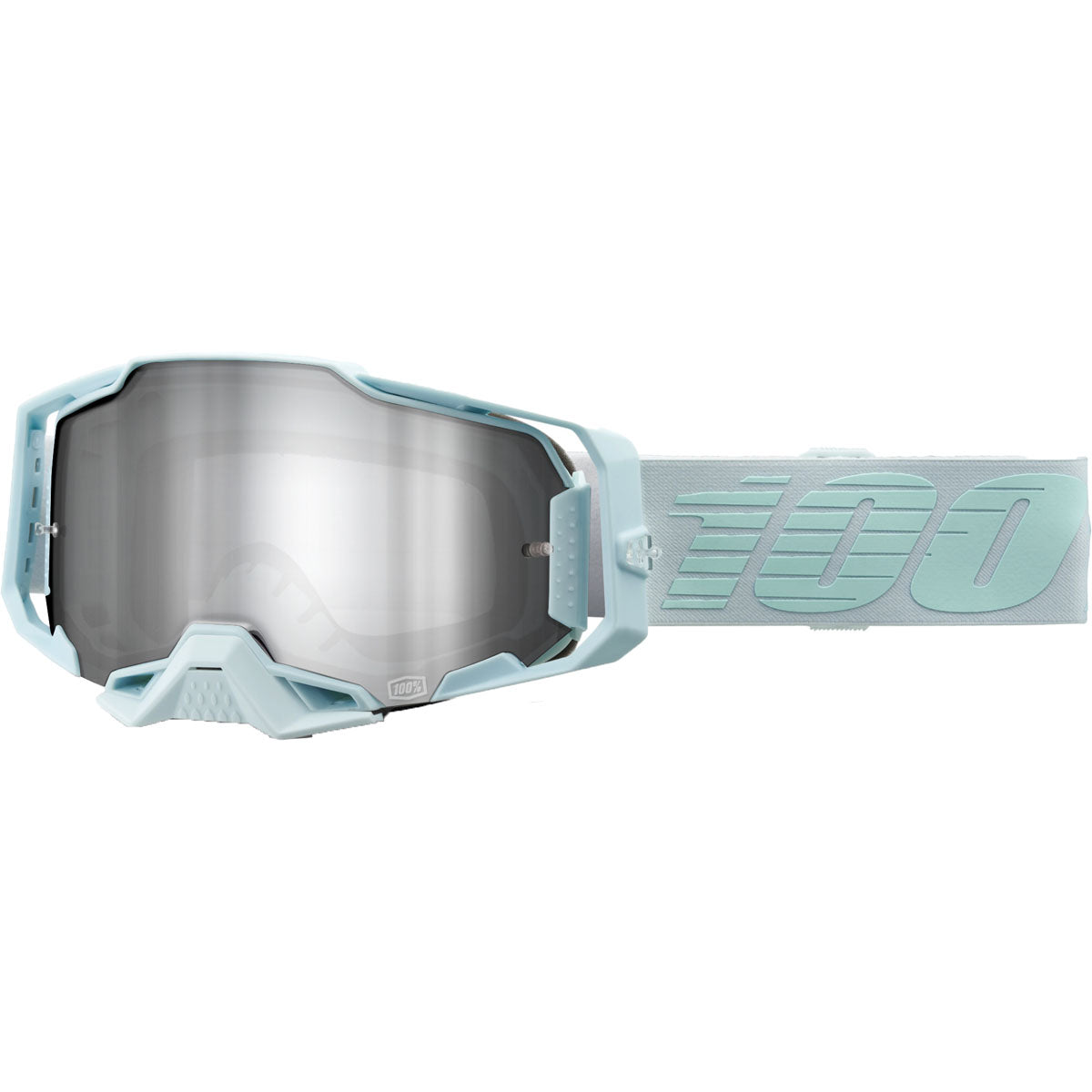 100% Armega Goggles Fargo / Mirror Silver Flash Lens