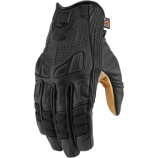Icon Axys Gloves - Black