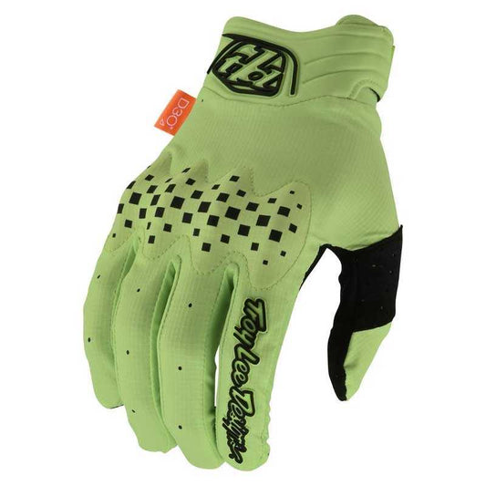 Troy Lee Designs Gambit Gloves - Solid (Closeout) - Glow Green