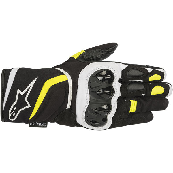 Alpinestars T-SP W Drystar Motorcycle Gloves - Black/Yellow