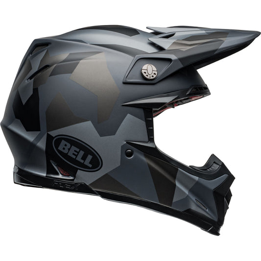 Bell Moto-9S Flex Rover Helmet - Matte Gray Camo