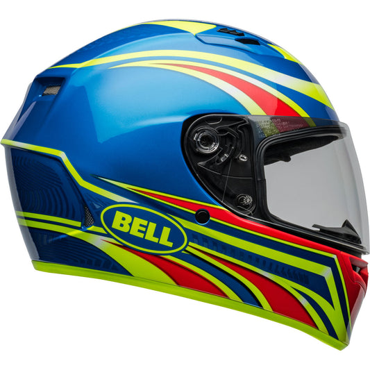 Bell Qualifier Conduit Helmet - Gloss Retina/Blue