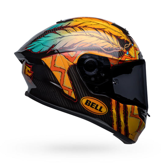 Bell Race Star DLX Flex Dunne Replica Helmets - Matte/Gloss Gold/Black
