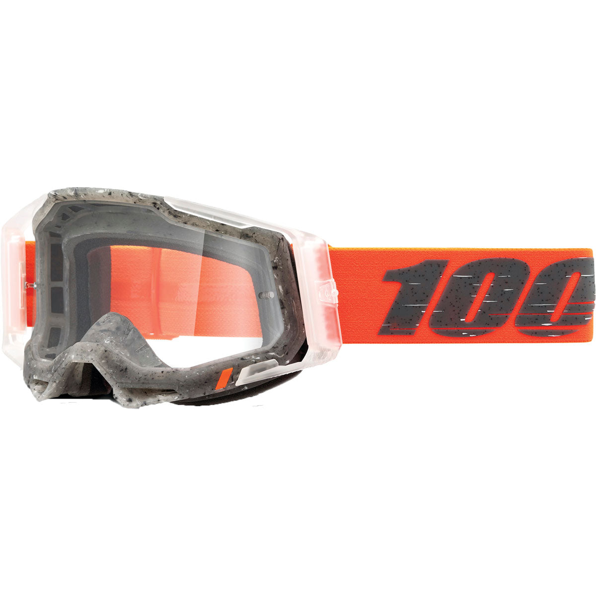 100% Racecraft 2 Goggles Schrute / Clear Lens