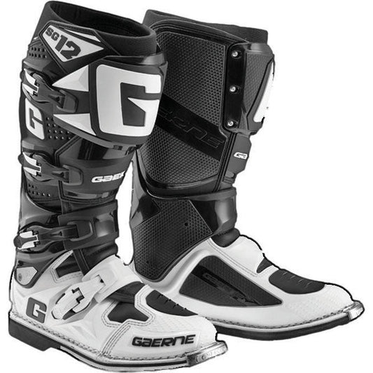 Gaerne SG-12 Boots - Black/White