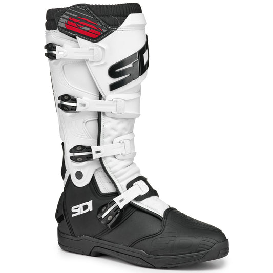 Sidi X Power SC Off-Road Motorcycle Boots - Black/White