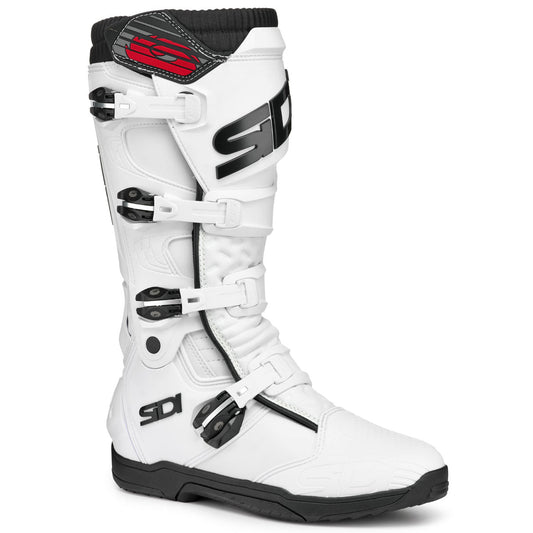 Sidi X Power SC Lei Off-Road Motorcycle Boots - White/White
