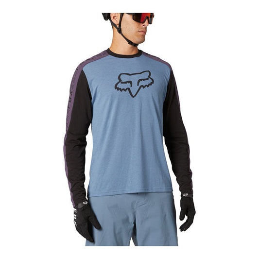 Fox Racing Ranger Dri-Release Long Sleeve Jersey - Matte Blue