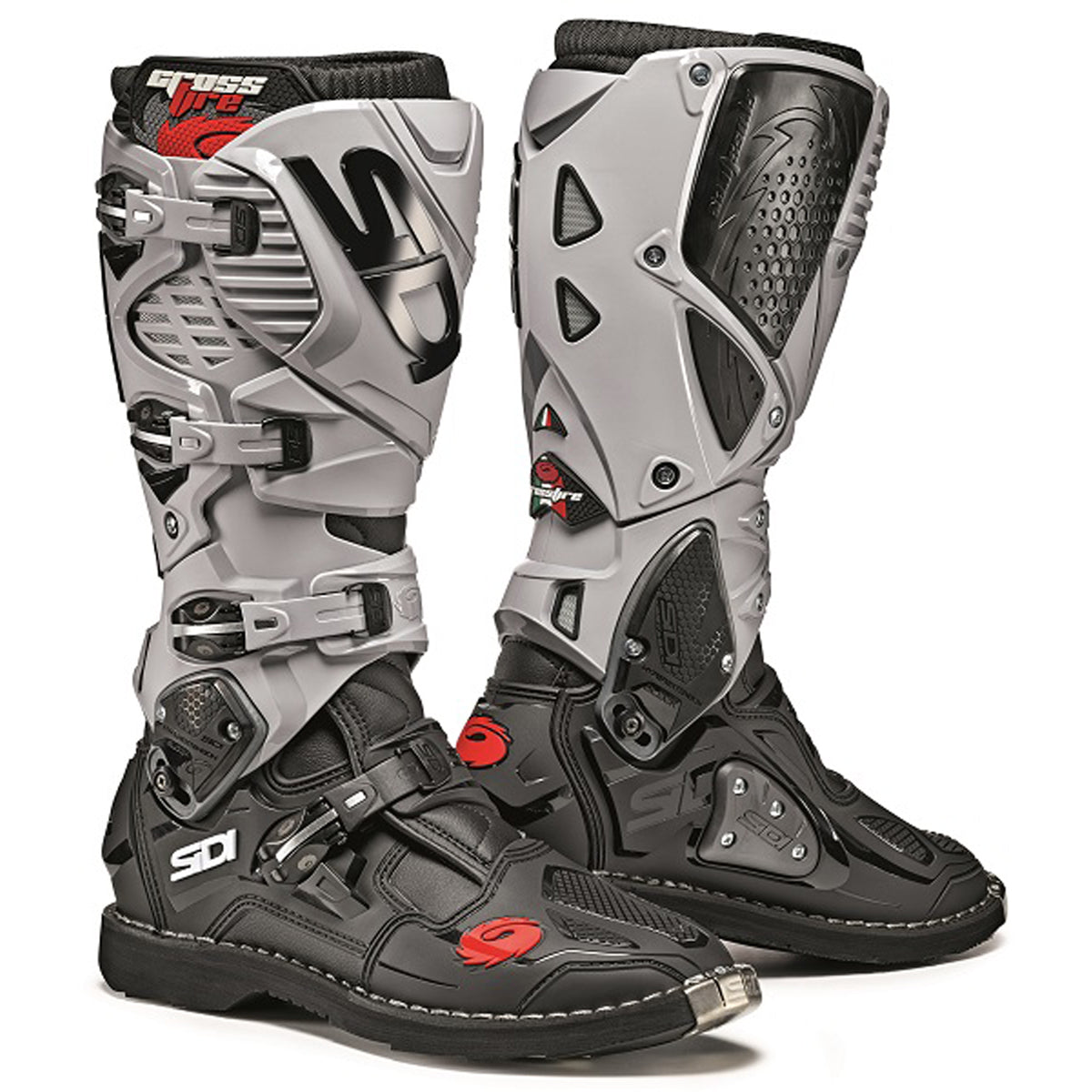 Sidi Crossfire 3 TA Boots - Black/Ash