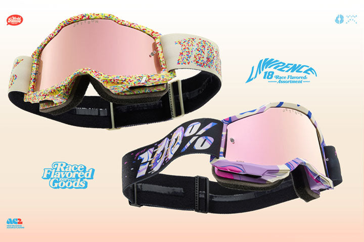 Jett Lawrence's Sweet Ride: The 100% Accuri 2 Donut 2-Pack Goggles