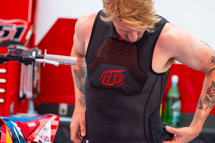 Troy Lee Designs Stage Ghost D30 Vest Baselayer: Protection Meets Performance