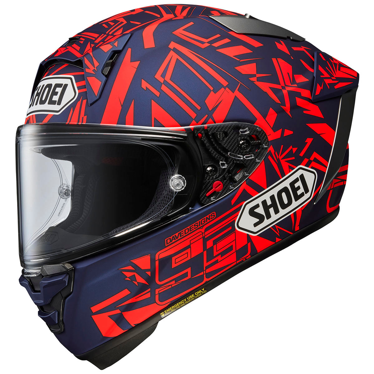 Shoei X-15 Marquez Dazzle Helmet