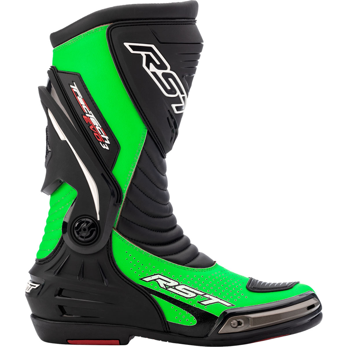 RST Tractech EVO III Sport CE Boot Neon Green/Black