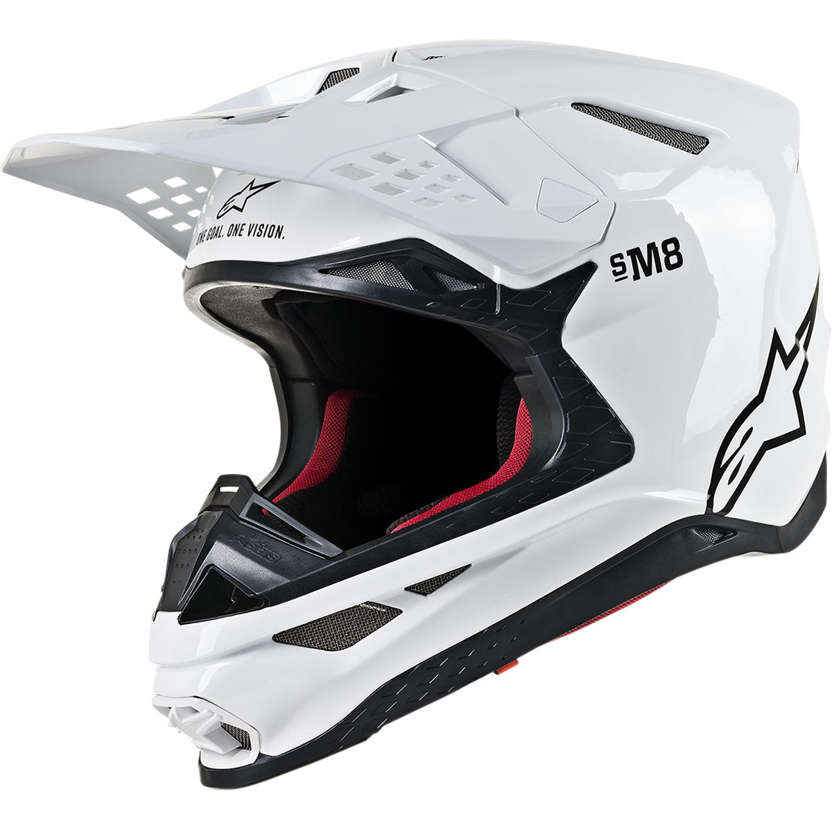 Alpinestars Supertech M8 Solid MIPS Helmet - White