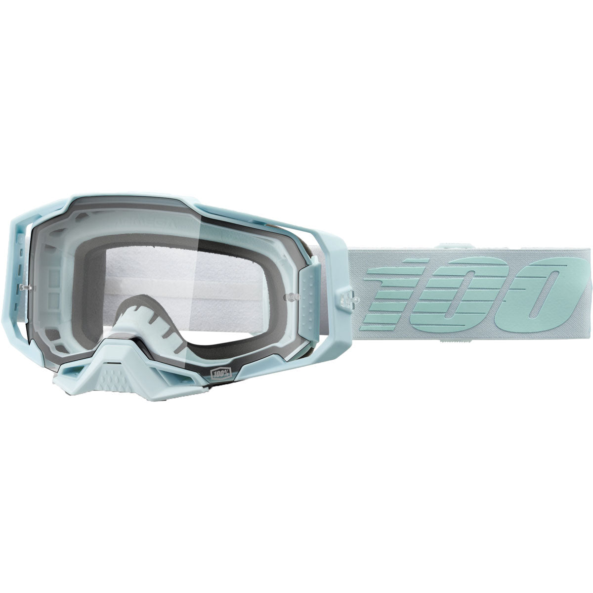 100% Armega Goggles Fargo / Clear Lens