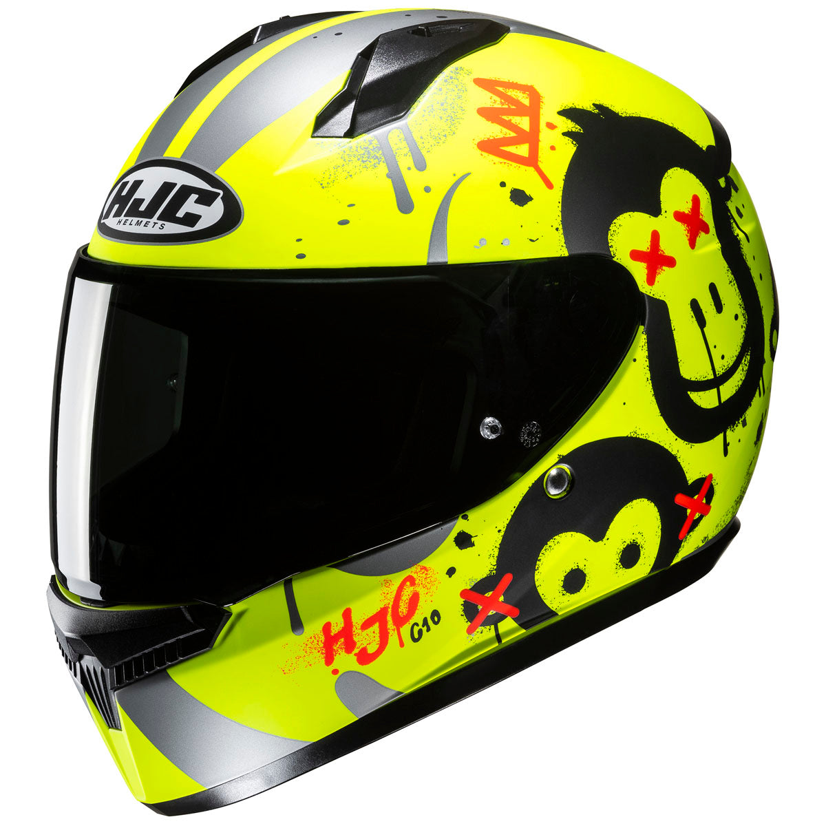 HJC C10 Geti Helmet - MC-3HSF