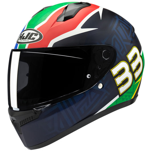 HJC C10 Binder Bb33 Helmet - Blue