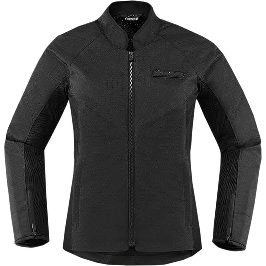 Icon Womens Hooligan Perf Jacket CLOSEOUT - Stealth