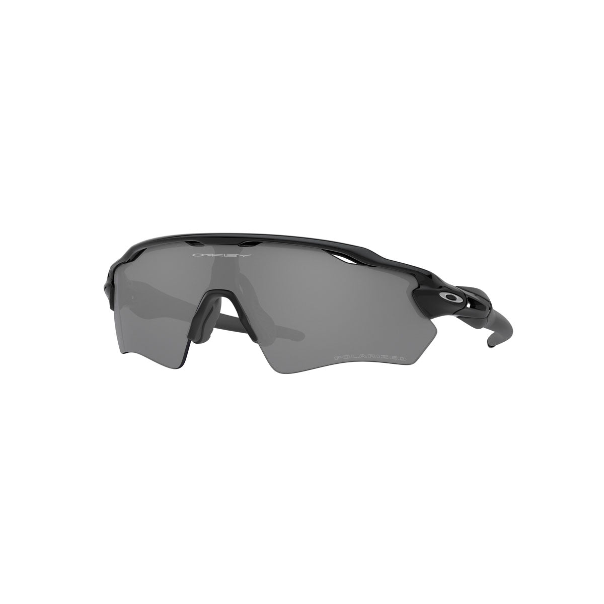 Oakley Youth Radar EV XS Polarized Sunglasses CLOSEOUT - Polished Black/Black Iridium Polarized