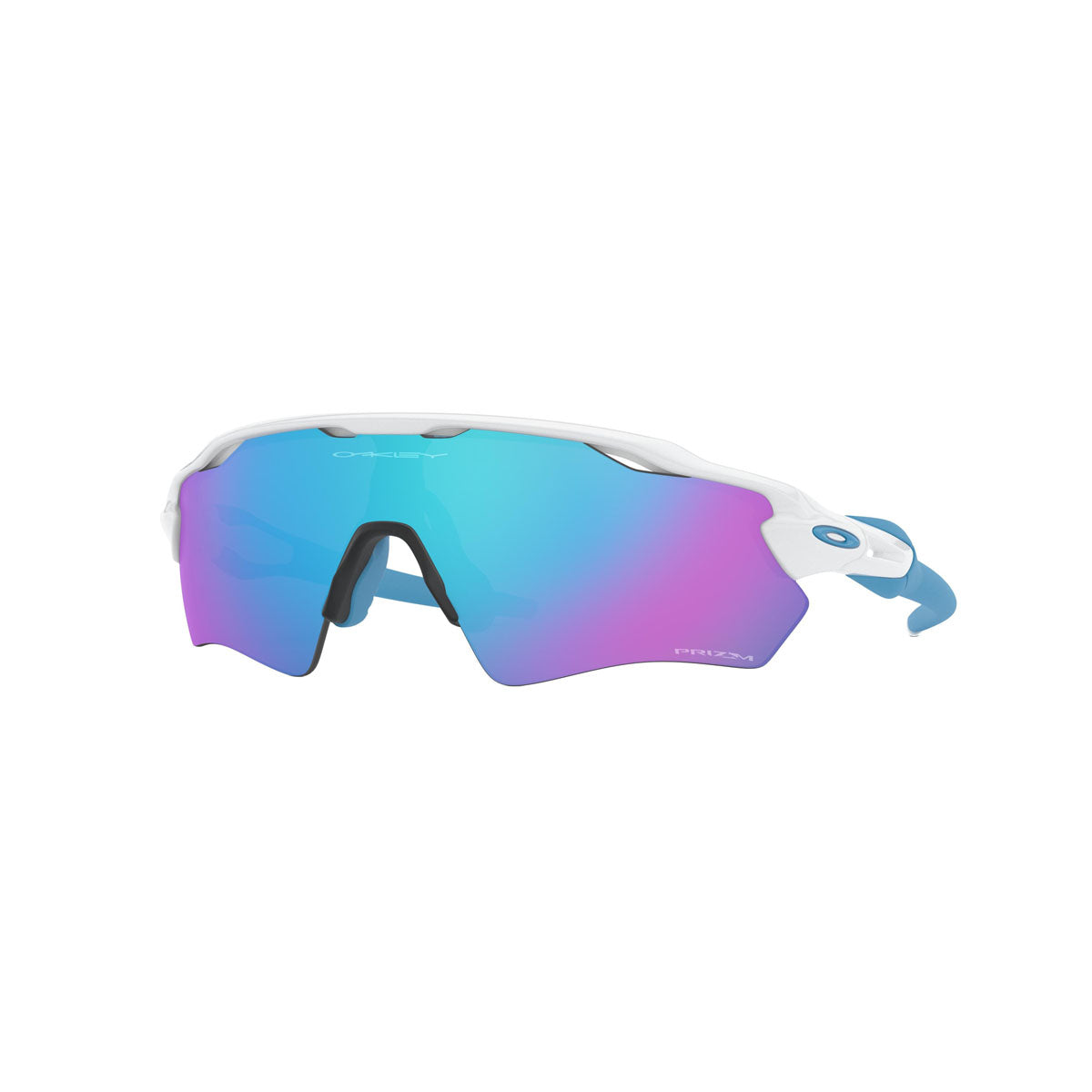 Oakley Youth Radar EV XS Sunglasses - Polished White/PRIZM Sapphire