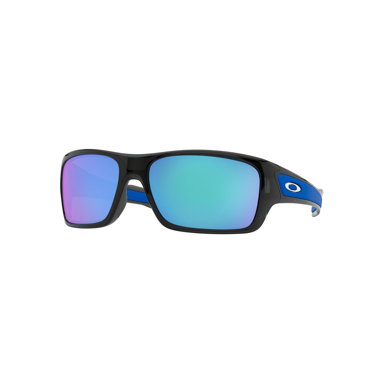 Oakley Youth Turbine XS Sunglasses CLOSEOUT - Black Ink/Sapphire Iridium