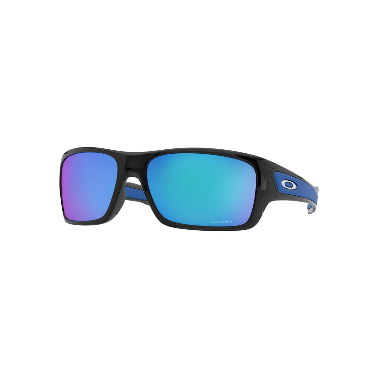 Oakley Youth Turbine XS Sunglasses CLOSEOUT - Black Ink/PRIZM Sapphire