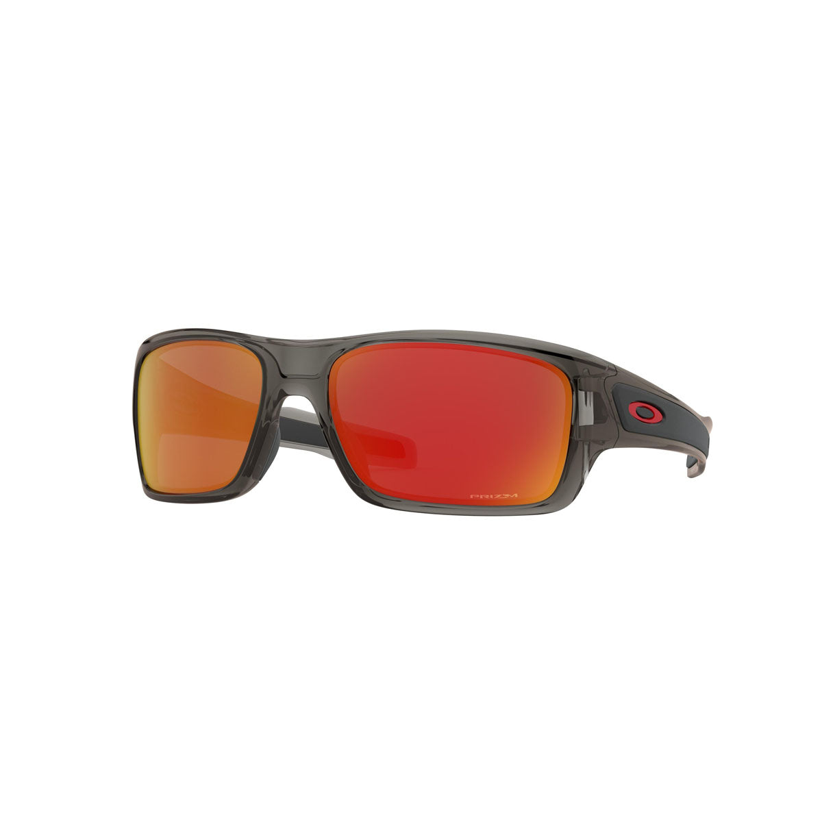 Oakley Youth Turbine XS Sunglasses CLOSEOUT - Grey Smoke/PRIZM Ruby