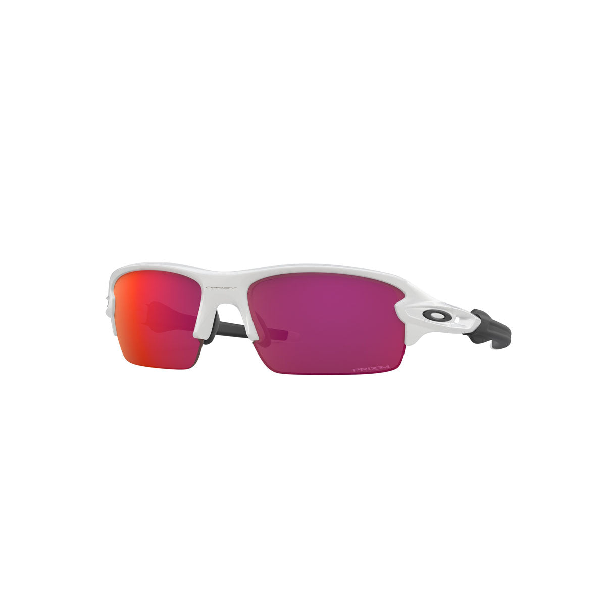 Oakley Youth Flak XS Sunglasses - Polished White/PRIZM Field